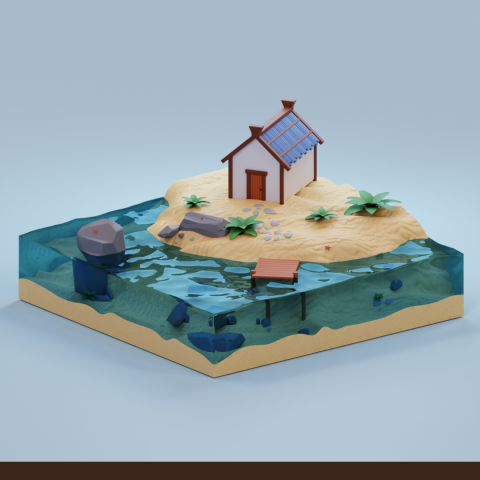 Домик у моря