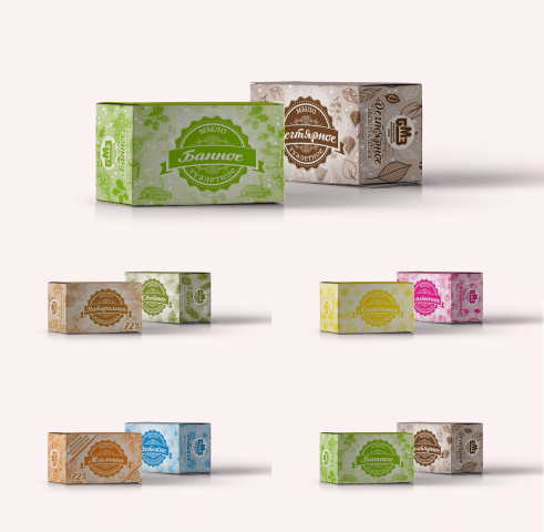 Линейка упаковки мыла