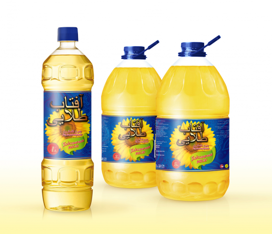 Этикетка растительное масло