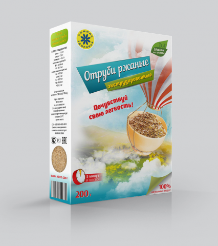 Упаковка Отруби ржаные