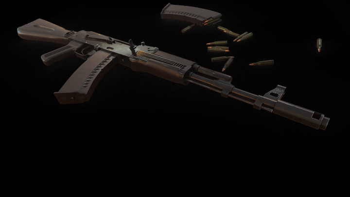 Трекинг с АК-74