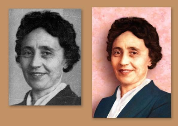 Ретуширование и колорирование старой фотографии