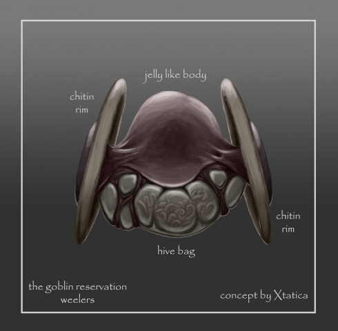 концепт колесника и тигра из "заповедник гоблинов" К. Саймака