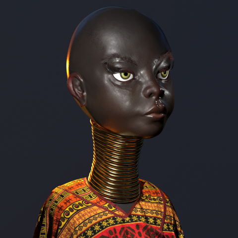 Стилизованный персонаж