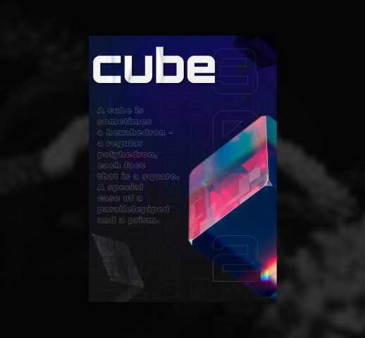 poster Cube