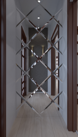 корридор в современном стиле