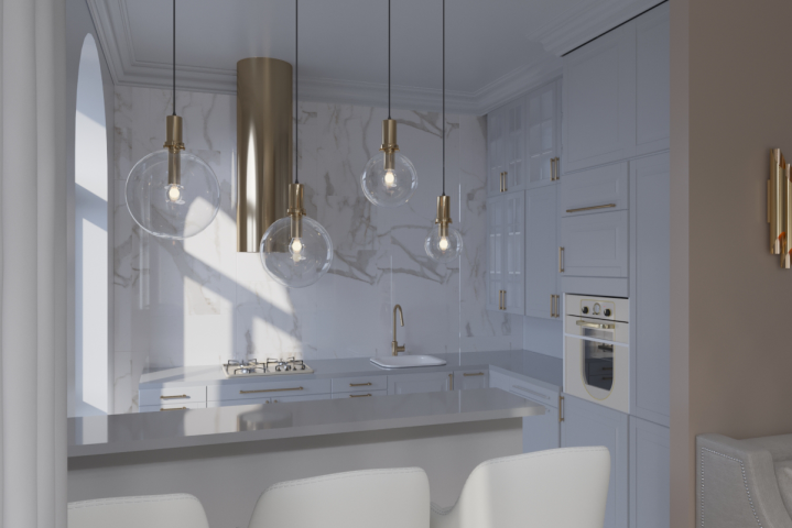 3х комнатная квартира (Современная классика)