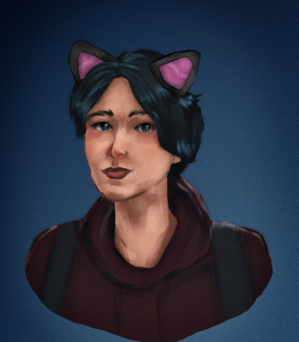 Парень с ушками