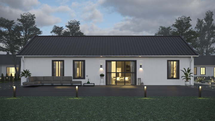 Дома из сэндвич-панелей