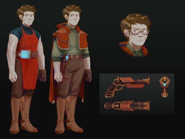 Концепт-арт персонажа