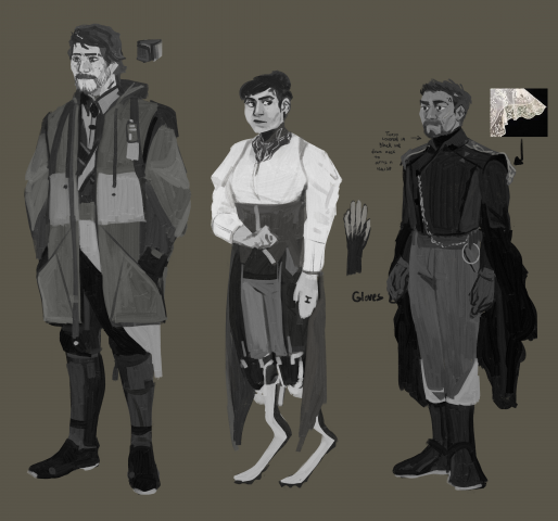 Эксплорейшн персонажей