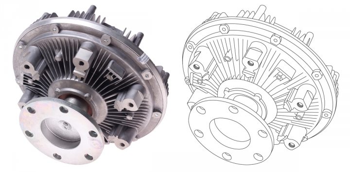 Отрисовка контуров 3