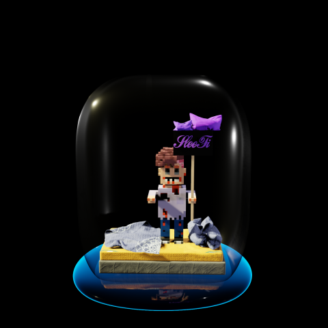 Модель из коллекции зомби Френк.