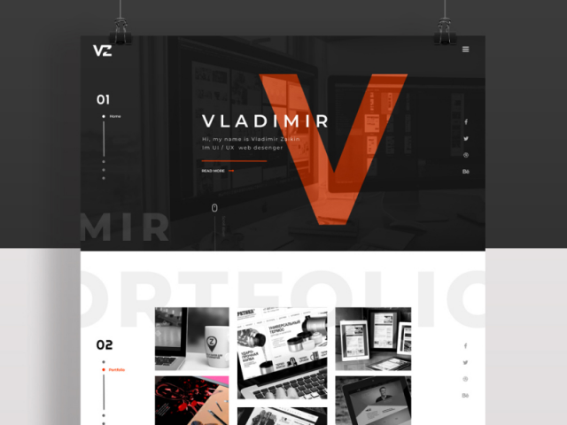 Сайт Портфолио