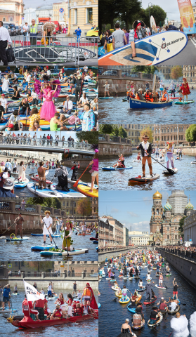 Репортаж с фестиваля "Фонтанка-SUP 2020"