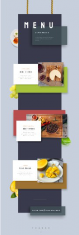 Меню ресторана на 9 сентября)