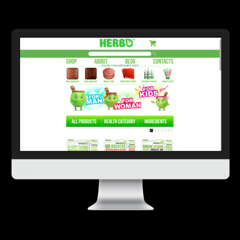 Интернет магазин компании Herbo