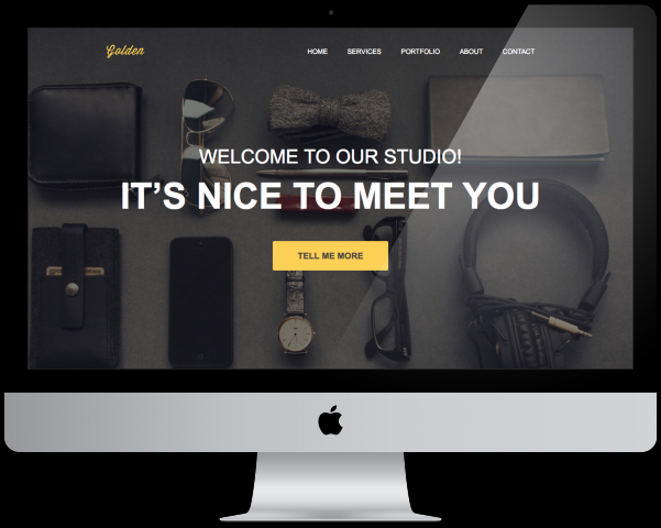 [Landing Page] Golden