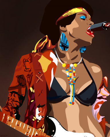 Картина для интерьера “Hey Joe. Cover vers”