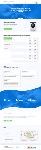 Верстка и посадка лендинга на wordpress