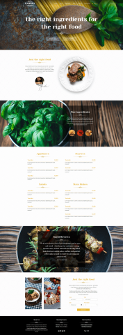 Верстка лендинга