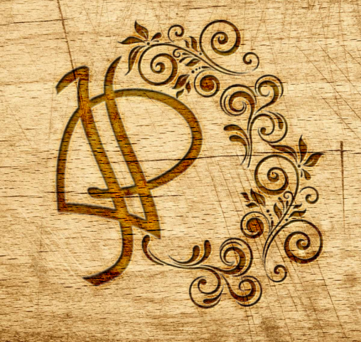 Логотип в готическом стиле (монограмма)