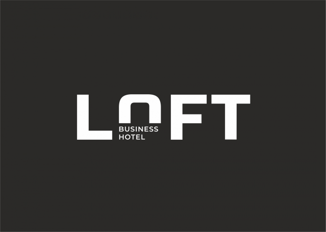Разработка логотипа и фирменного стиля - отель LOFT