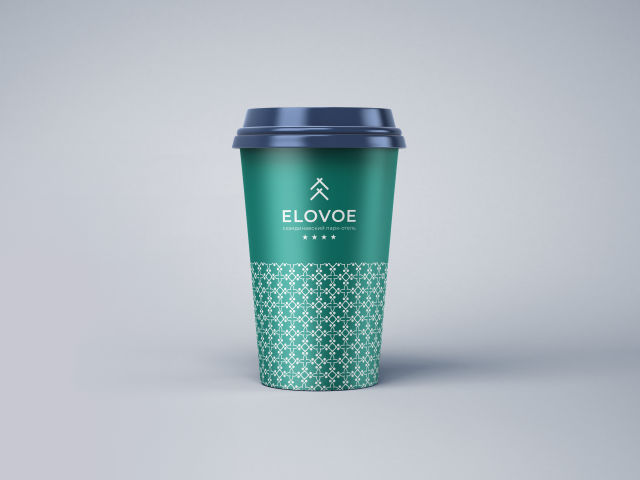 Разработка дизайна кофейных стаканчиков