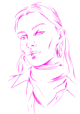 Fashion sketch