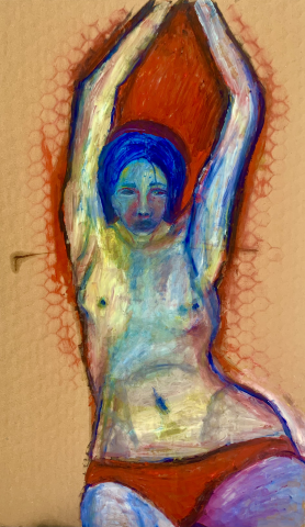 техника - масло на холсте