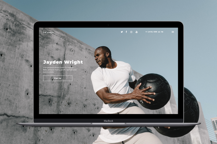 Jayden Write / Landing page