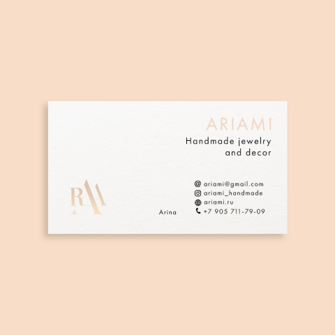 Фирменный стиль Ariami