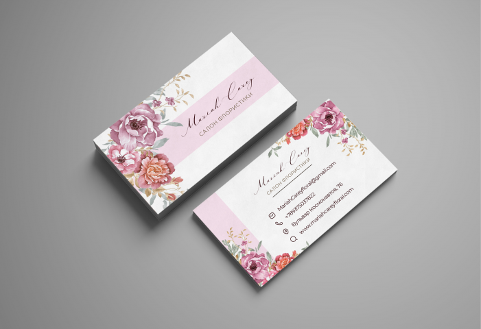 Разработка дизайна визиток