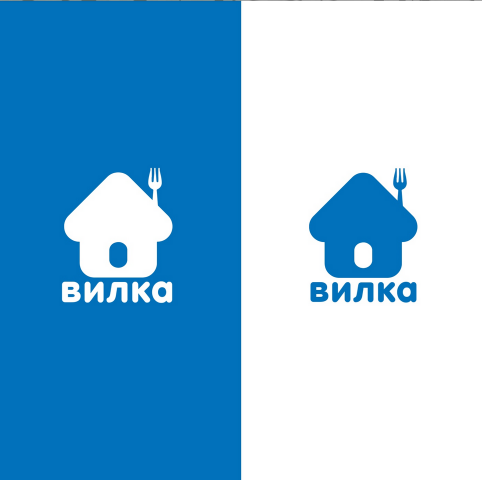 Дизайн логотипа для кафе "Вилка"