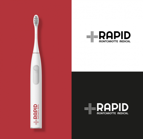 Дизайн логотипа для стомотологии "RAPID"