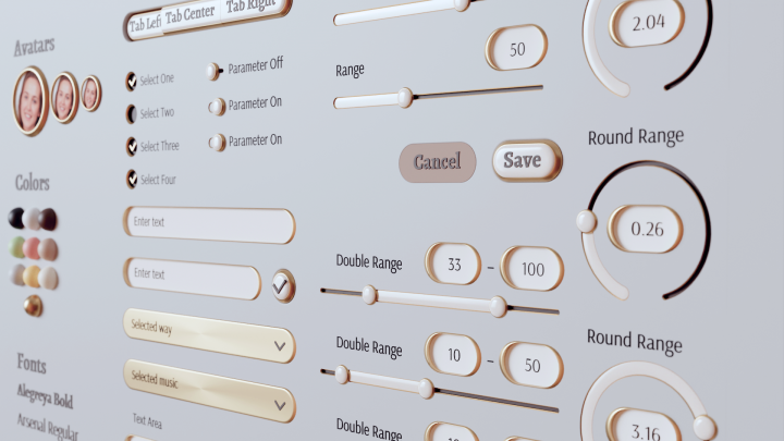 UI-kit "Brass"