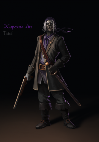 Хорсон Ли - плут и подлец. Типичный дроу