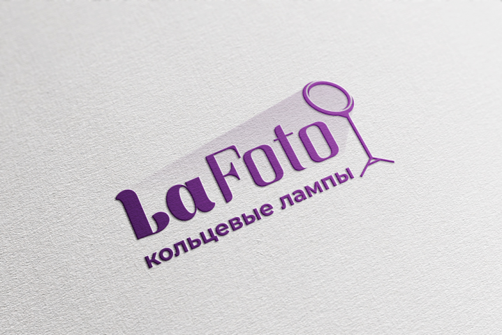Логотип LaFoto - продажа кольцевых ламп