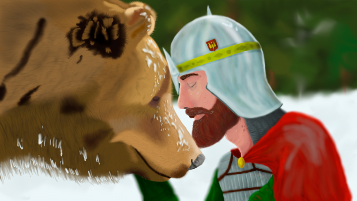 Витязь и медведь