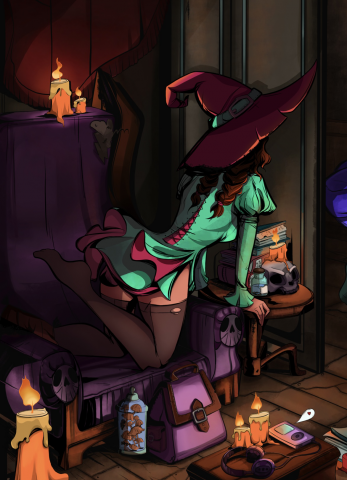 Spooky girl