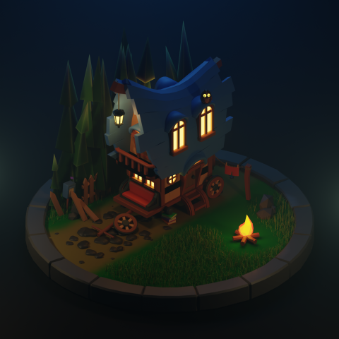 Coach LowPoly