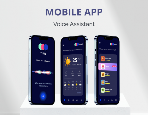 Mobile App - Voice Assistant