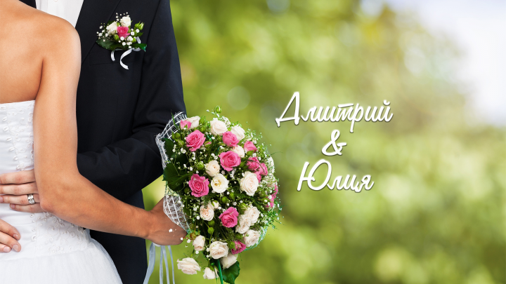 Свадебный клип. Дмитрий и Юлия