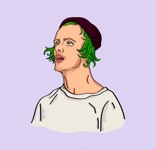 векторный портрет по фото