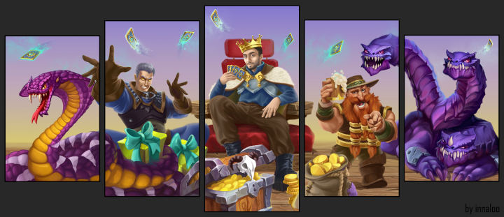 Заказ портрета Hearthstone