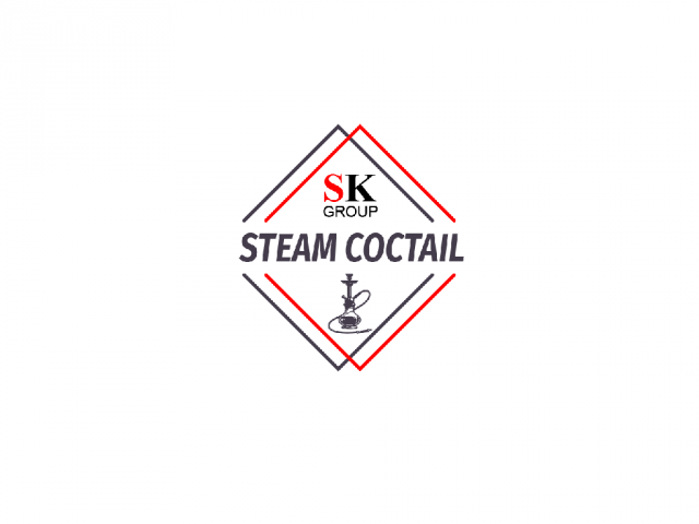 Логотип для табачной лавки "Steam mix"