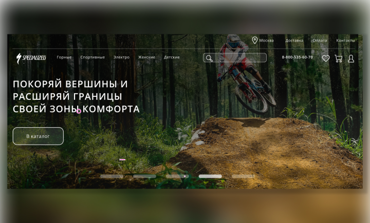 Интернет магазин велосипедов SPECIALIZED