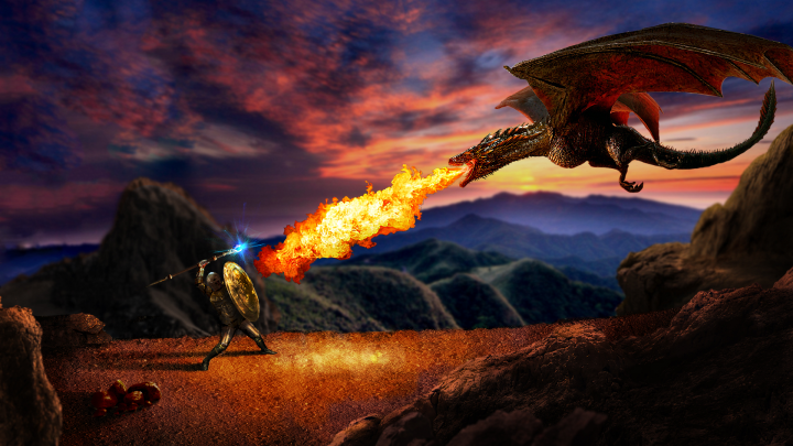 Средневековый Дракон