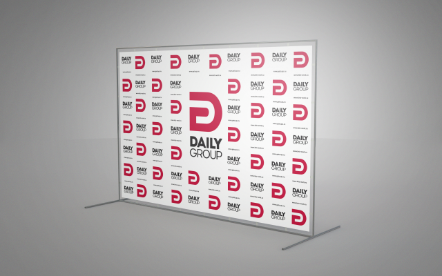 Пресс волл Daily