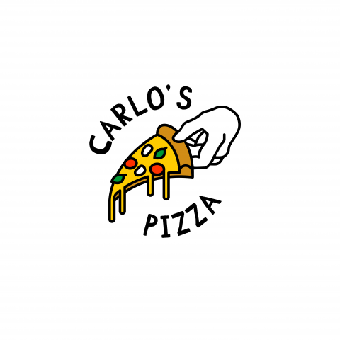 Логотип для пиццерии «Carlo's Pizza»